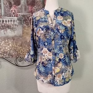 Laura Scott Floral Top